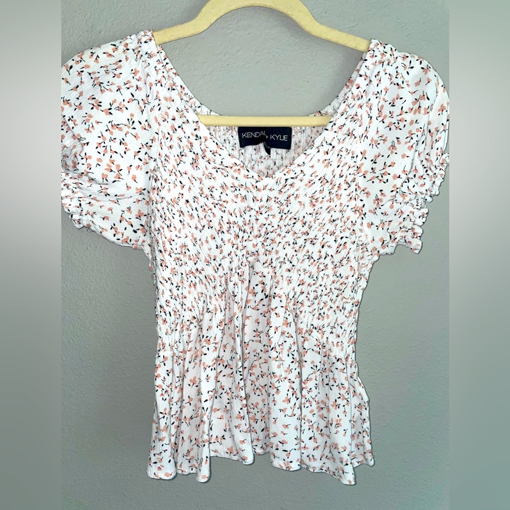 Girly flowy top